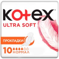 Kotex Экстра мягкая защита Ultra Soft Normal Pads 10шт