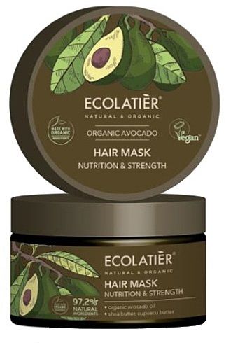 Маска для волос Ecolatier "Питание и Сила" Organic Avocado 250 мл
