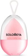 Solomeya Вельветовый Косметический спонж для макияжа (Персик)