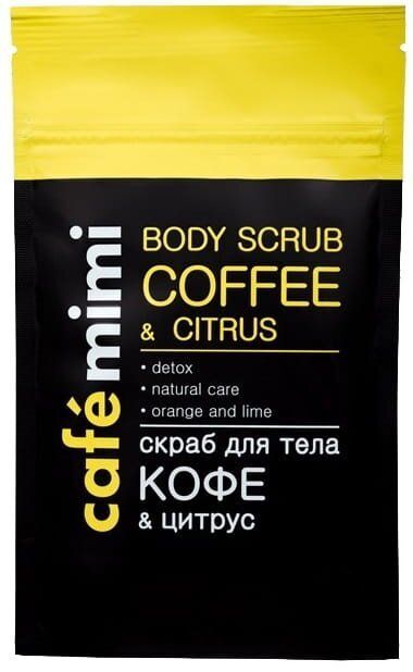 Скраб для лица и тела кофе и цитрус Face&Body Scrub Coffee & Citrus Cafemimi