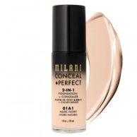 MILANI Консилер+тональная основа 2в1 01A1