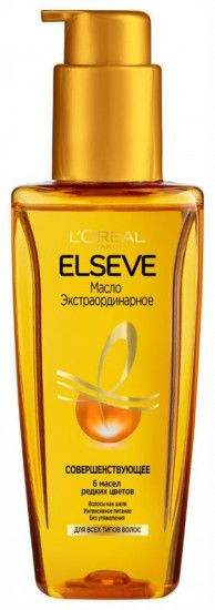 Масло для волос Экстраординарное L'Oreal Elseve Совершенствующее 100 мл
