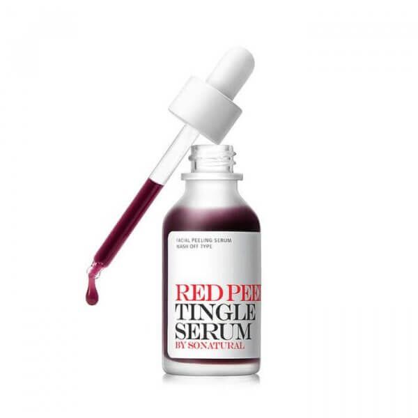 So'Natural Сыворотка-пилинг для лица Red Peel Tingle Serum