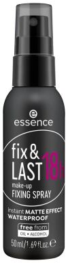 Essence Фиксирующий спрей для лица  Fix & Last 18h Make-up fixing Spray