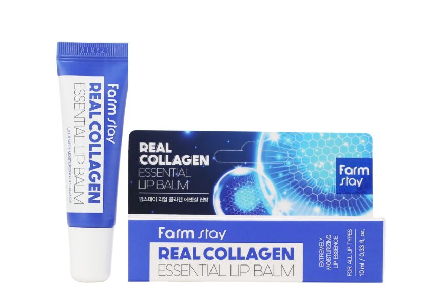 Бальзам для губ Real Collagen  (Farm Stay)