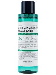 Кислотный очищающий тоник для проблемной кожи Some By Mi "AHA-BHA-PHA 30 Days Miracle Toner"