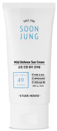 Etude House Солнцезащитный крем Mild Defence Sun Cream (Etude House)/Күннен қорғайтын крем