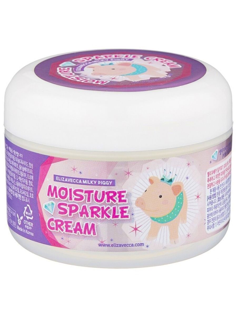 Moisture sparkle. крем увлажняющий с эффектом сияния milky piggy moisture sparkle cream, elizavecca 100 г 31164. Milky piggy крем moisture sparkle cream. [elizavecca] крем для лица увлажнение/сияние moisture sparkle cream, 100 гр. Moisture sparkle cream.