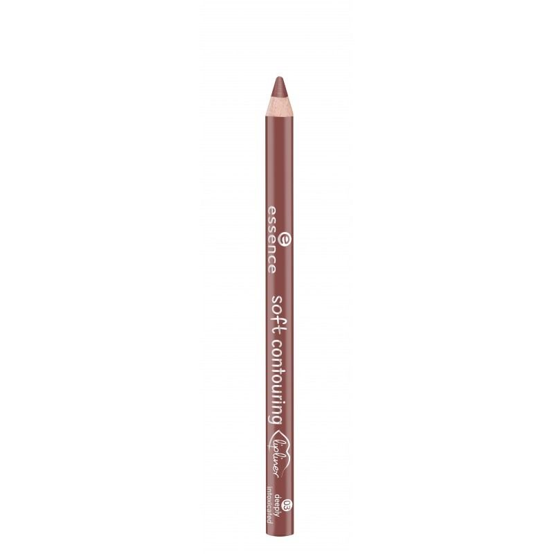 Контур для губ essence "soft contouring lipliner" мягкий,  #03 deeply intoxicated