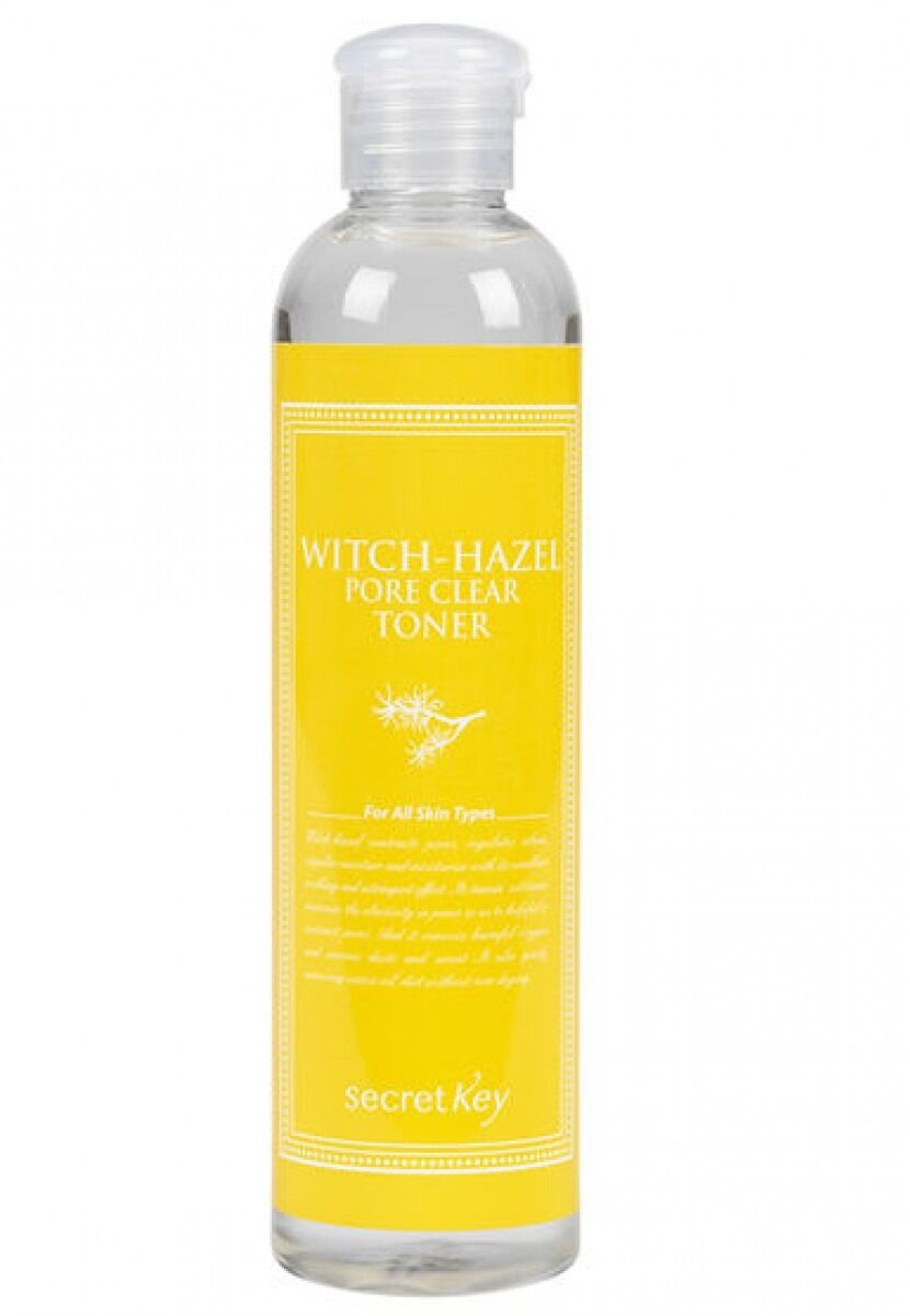 Очищающий поры тонер с экстрактом гамамелиса SECRET KEY "Witch-Hazel Pore Clear Toner", 250 мл