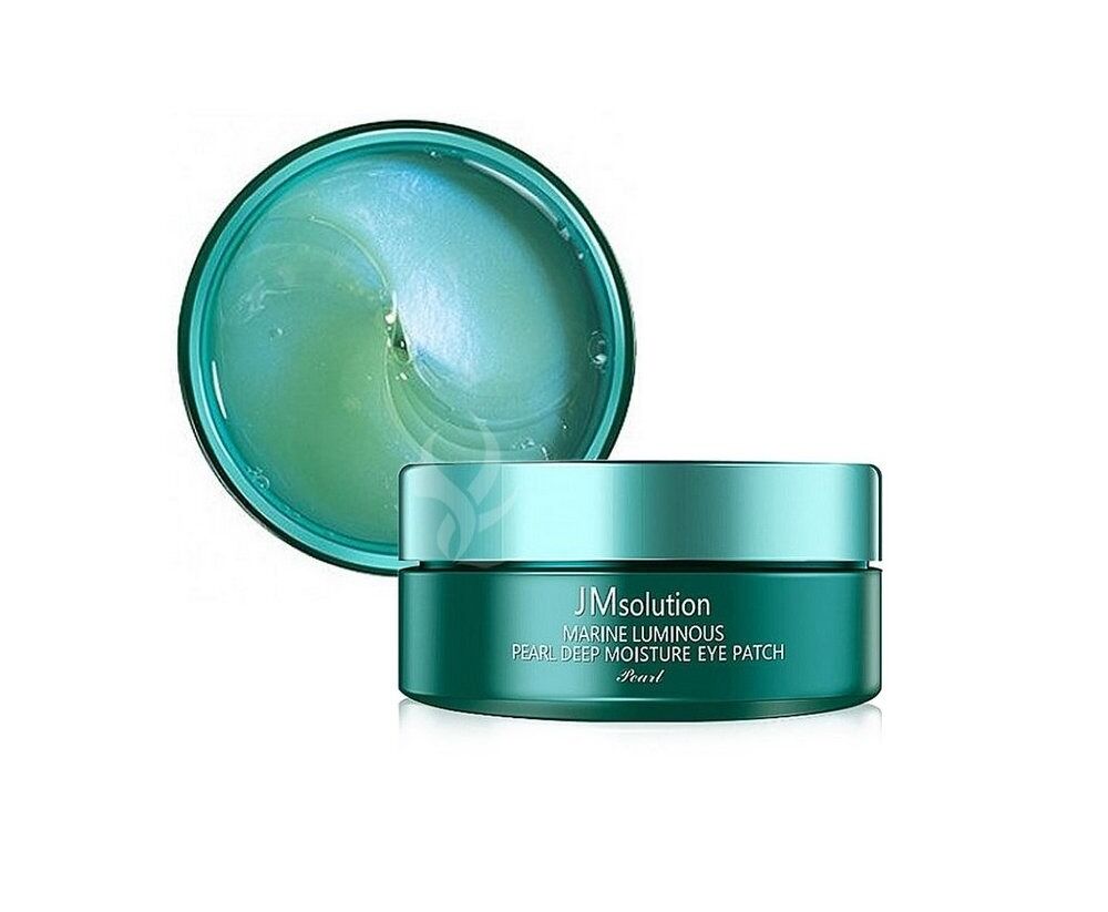 Гидрогелевые патчи с морским комплексом JMsolution "Marine Luminous Pearl Deep Moisture Eye Patch"