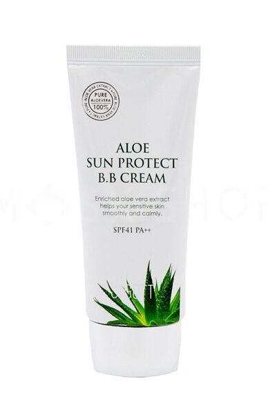 ВВ-крем с экстрактом алоэ JIGOTT Aloe Sun Protect BB Cream SPF 41 PA++, 50 мл