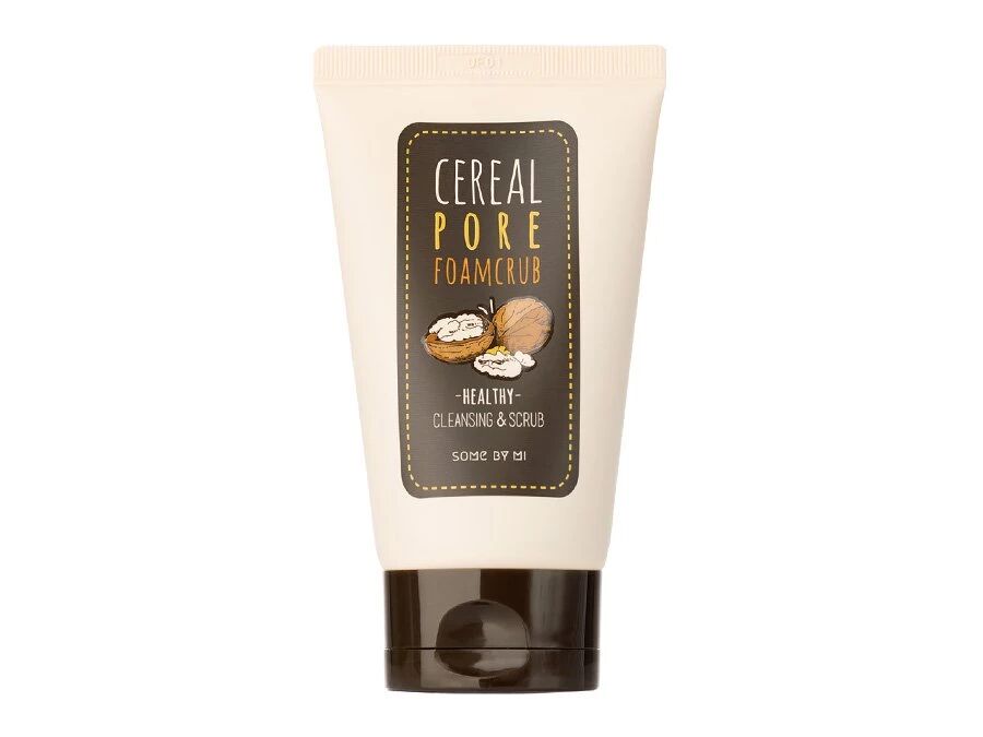 Пенка-скраб Cereal Pore Foam Scrub 100 ml /Some by mi