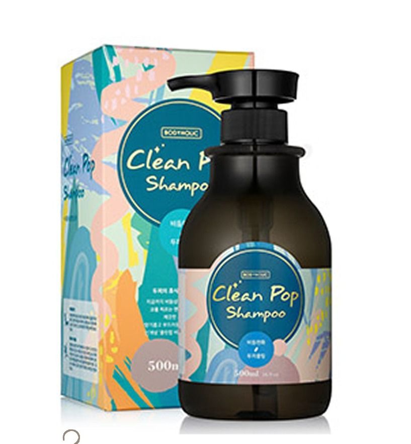 Шампунь Clean pop Shampoo BODYHOLIC, 500 мл