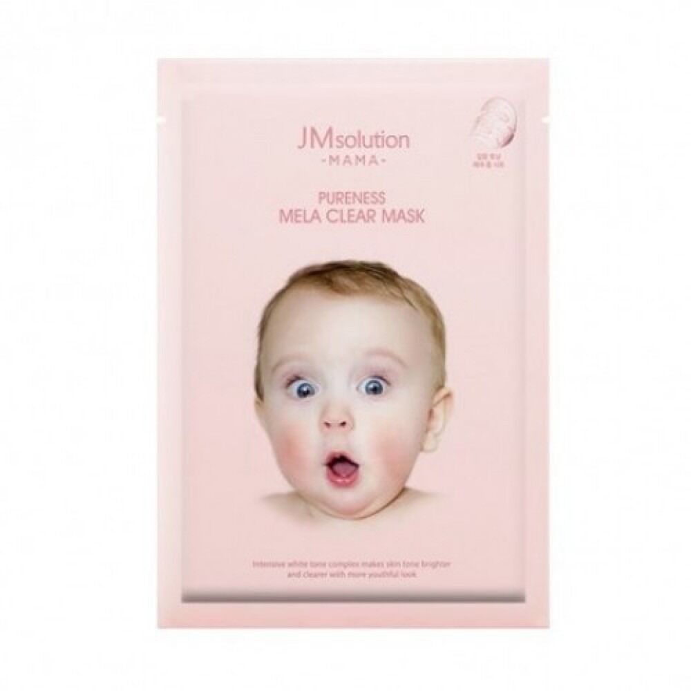 Тканевая маска для сухой и чувствительной кожи JM Solution "Mama Pureness Mela Clear Mask"