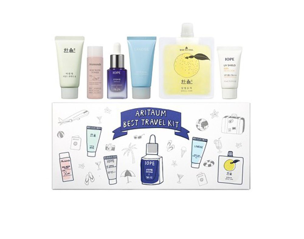 Набор для путешествия из 6 предметов Aritaum Best Travel Kit