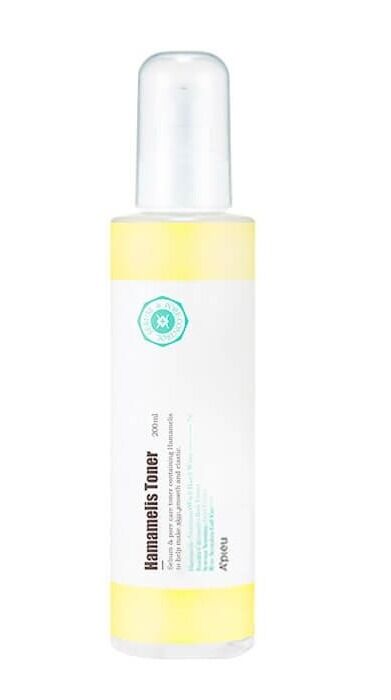 Тонер для лица с экстрактом гамамелиса Hamamelis Toner A'PIEU, 200мл