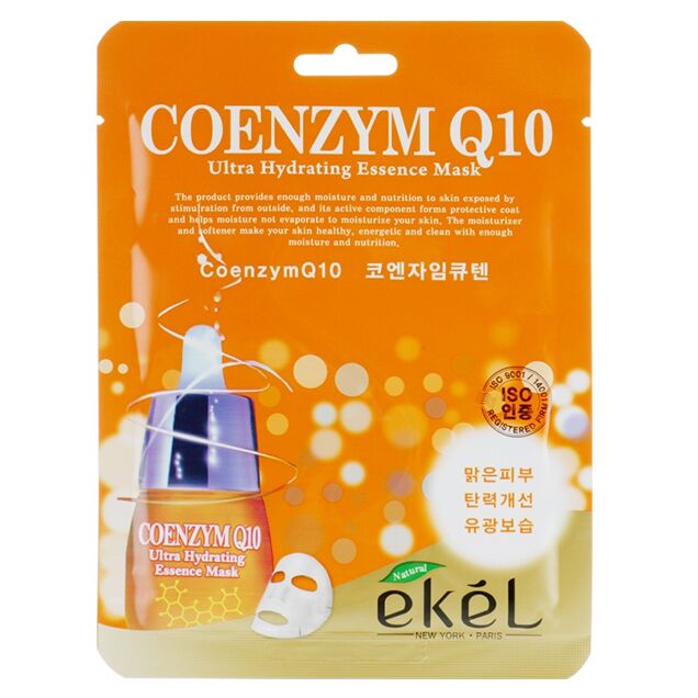 Тканевая маска Coenzym Q10 (Ekel)
