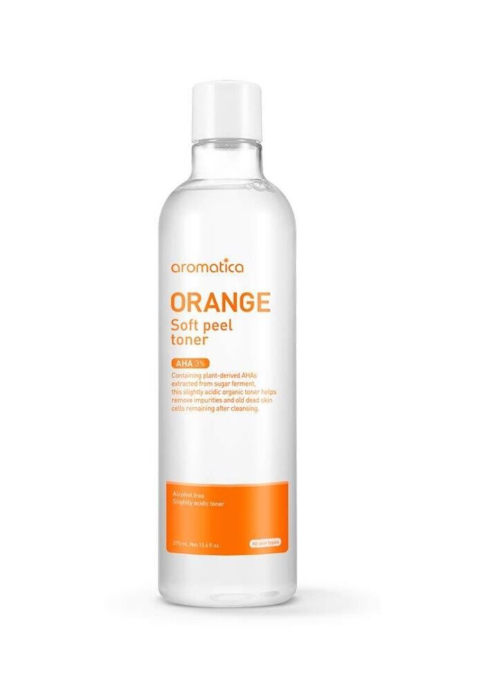 Отшелушивающий тонер с апельсином Aromatica "Orange Soft Peel Toner ", 375 мл