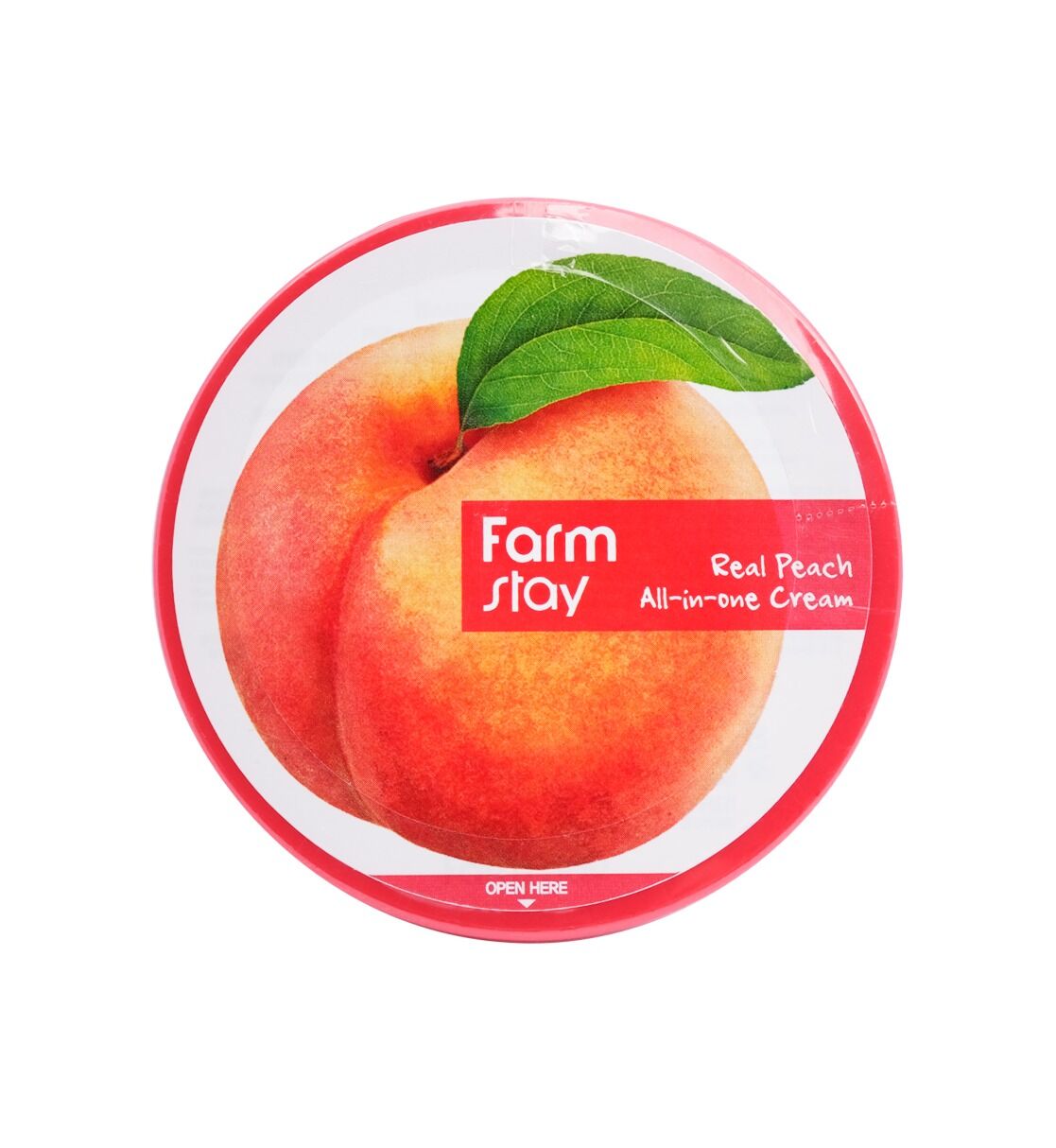 Крем для лица и тела с экстрактом персика FARMSTAY "Real Peach All-in-One Cream", 300 мл