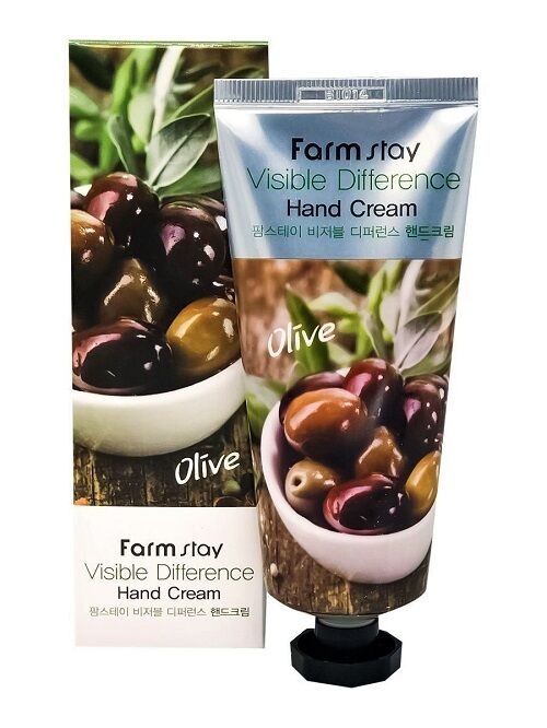 Крем для рук FarmStay Visible Difference Hand Cream Olive 100 мл