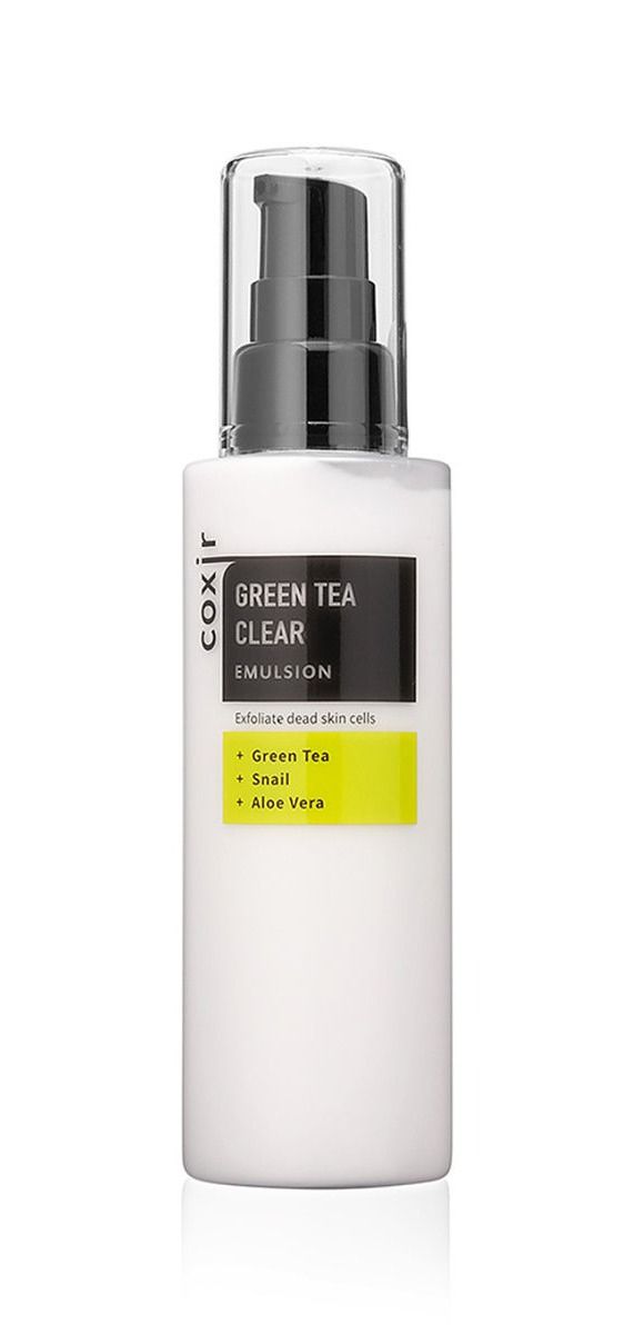 Увлажняющая эмульсия для лица "COXIR" Green Tea Clear Emulsion, 100 мл