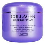 Питательный крем с коллагеном "Jigott" Collagen Healing Cream, 100 мл