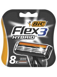 Сменные кассеты для бритья BIC Flex 3 Hybrid, 2 шт