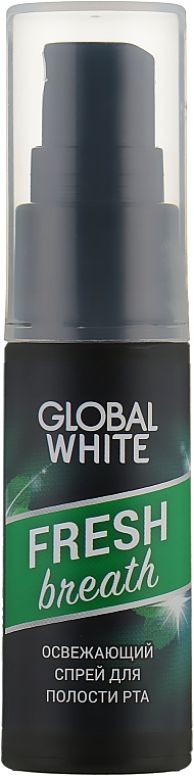 Спрей для полости рта Global White Освежающий 15 мл