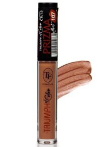 Жидкая помада для губ TF COSMETICS Triumph of Color, №107 глянцевый розовый
