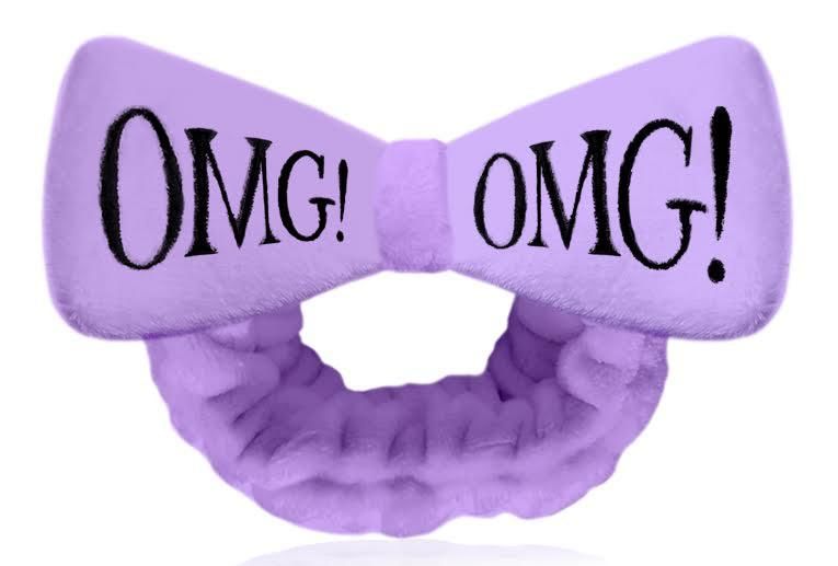 Повязка для головы OMG hair band purple