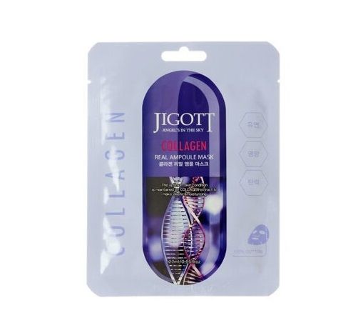 Тканевая маска  COLLAGEN  Jigott)