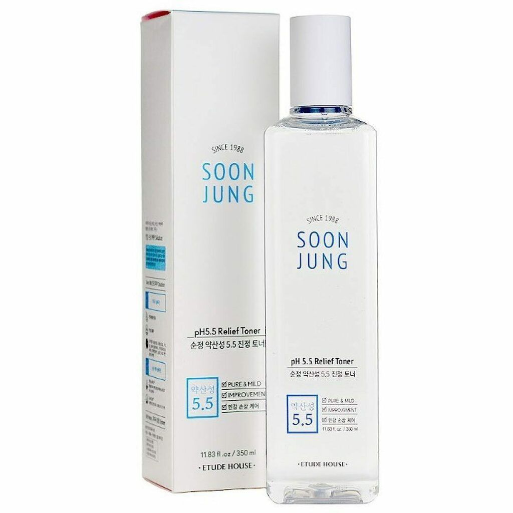 Etude House Soon JungСредство для очищения лица Etude House soonjung ph5.5 Relief Toner - See more a