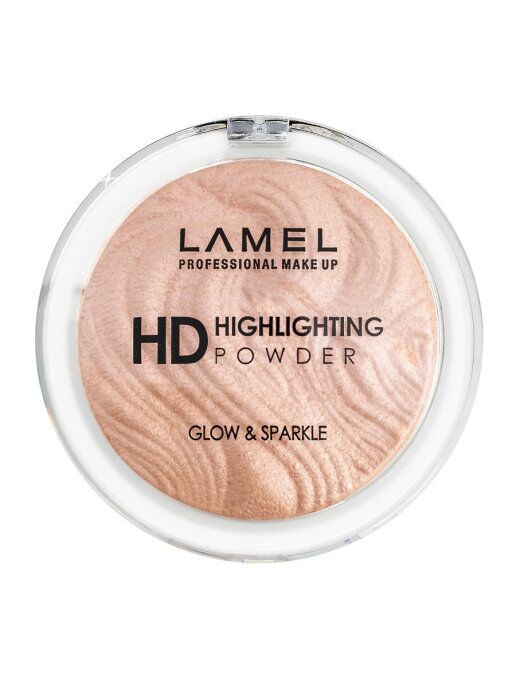 LAMELПудра хайлайтер Lamel HD Highlighting Powder 402 тёплый 12 г