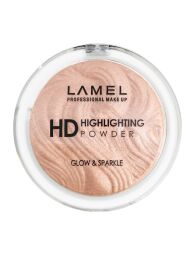 LAMELПудра хайлайтер Lamel HD Highlighting Powder 402 тёплый 12 г