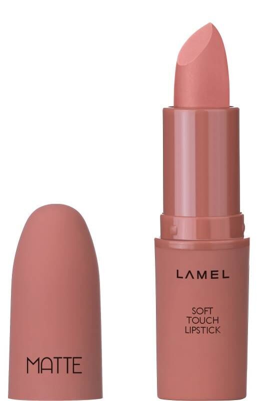 LAMEL Помада матовая для губ Matte Soft Touch Lipstick т.402 tender nude 3,8 г