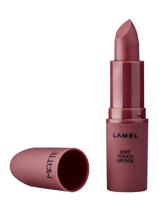 Помада матовая для губ LAMEL Matte Soft Touch Lipstick т.406 dark rose 3,8 г