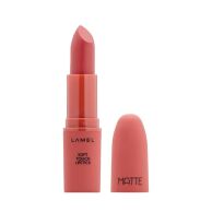 LAMEL Помада матовая для губ Matte Soft Touch Lipstick т.405 sweet nectar 3,8 г