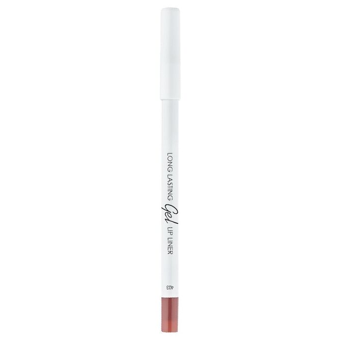LAMEL Стойкий гелевый карандаш для губ Long lasting Gel Lip Liner №404 ягода