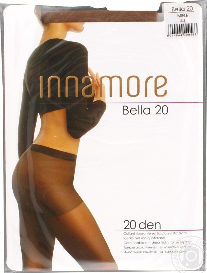 Колготки  Innamore Bella 20 miele 4-L