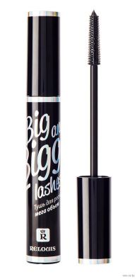 Relouis Тушь для ресниц Big and Bigger lashes Мега Объем Черная 10 г