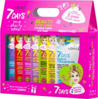 Подарочный набор тканевых масок для лица 7 Days Beauty Week