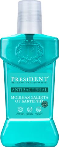 President Ополаскиватель Antibacterial 250мл