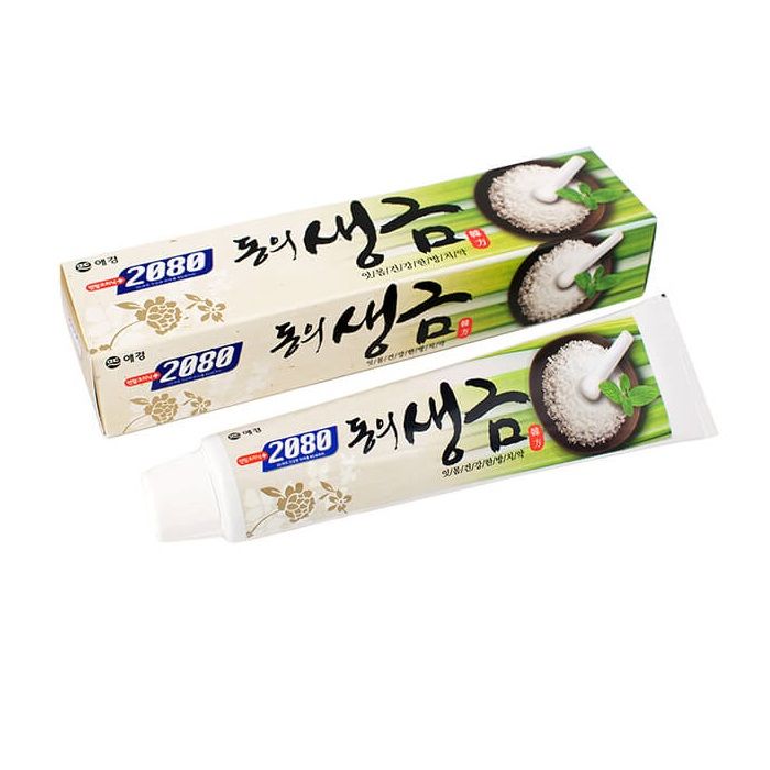 AEKYUNG Зубная паста 2080 Herb and bio salt