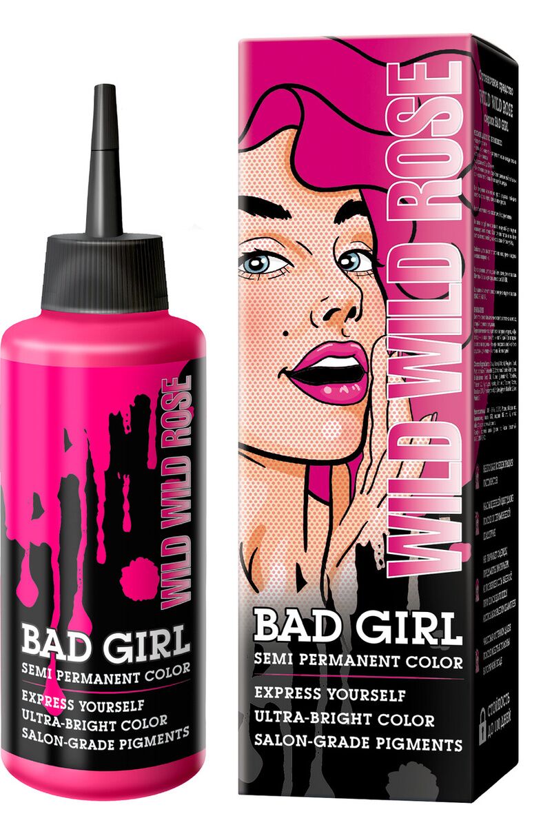 BAD GIRL Средство оттеночное для волос (Розовый) 150 мл