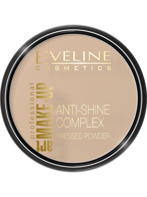 Eveline Пудра с шелком Eveline anti-shine complex pressed powder - 31 transparent