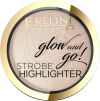 Запеченный хайлайтер для лица Eveline Glow And Go! 01 - champagne 8.5 г