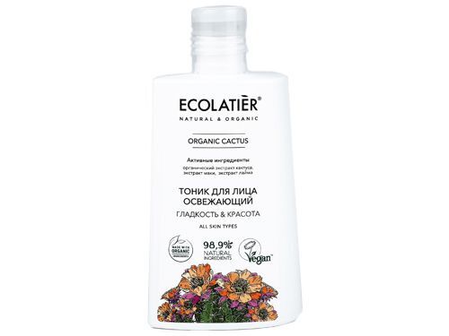 Ecolatier Organic Cactus Тоник для лица освежающий 250 мл