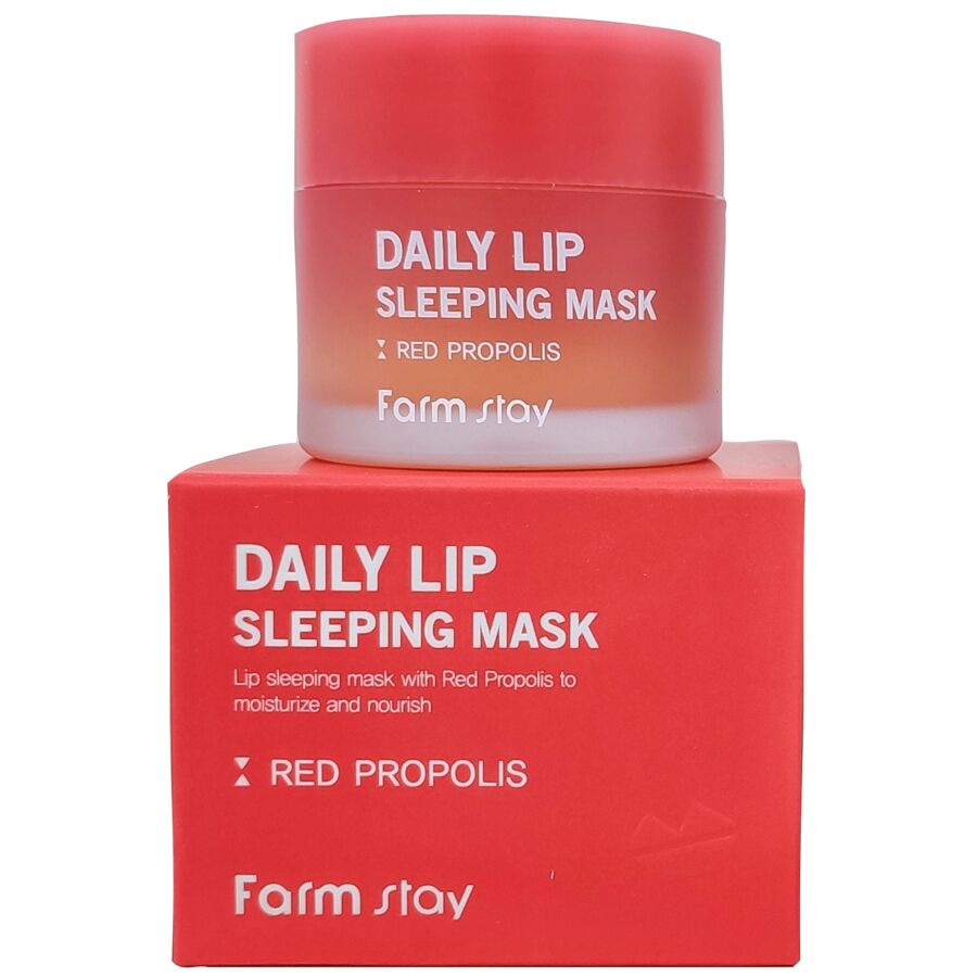 Farm Stay ночная маска для губ RED PROPOLIS 20гр