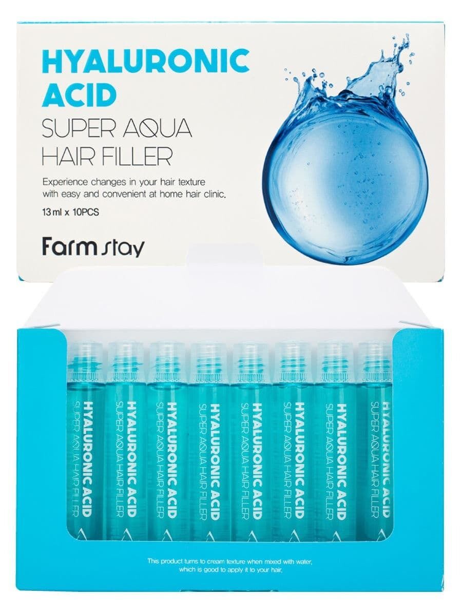 Farm Stay филлеры для волос с гилуроновой кислотой 13мл 1 шт